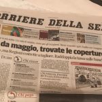 Articolo Corriere della Sera Sabrina Lanza